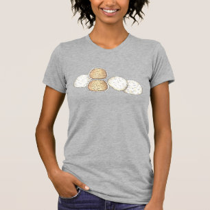 Camiseta Casamento Mexicano Chá Russo Faz Cookies Snowball