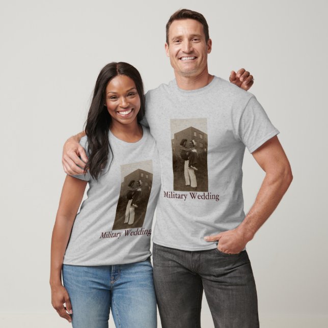 Camiseta Casamento Militar (Unissex)
