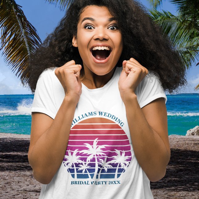 Camiseta Casamento na Praia Conjunto de Vestido de Noiva Da (Criador carregado)