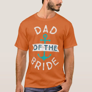 Camiseta Casamento Náutico Divertido Favorito Pai Pai do