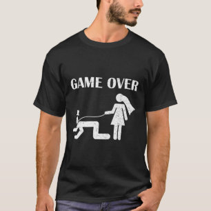 Camiseta Casamento Noiva Casou Jogo Memória Engraçado