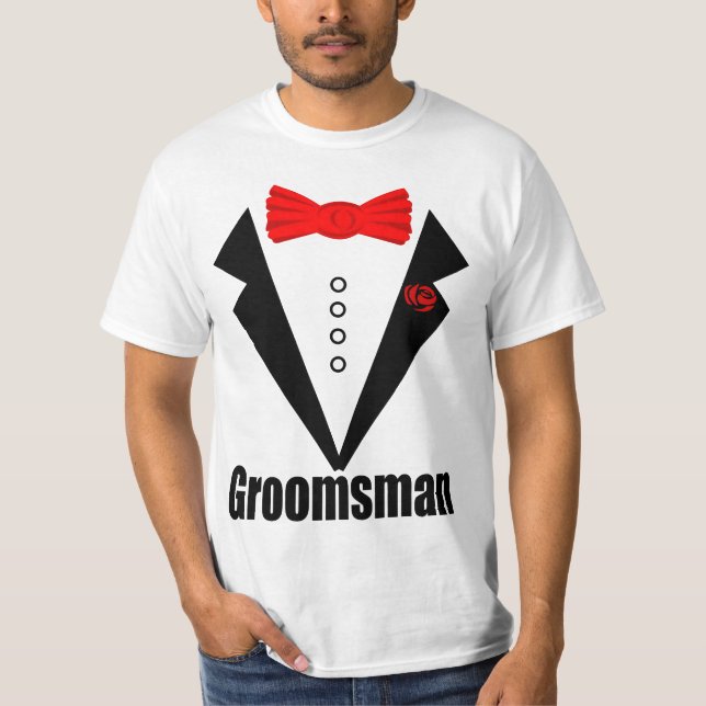 Camiseta casamento, padrinho de casamento (Frente)
