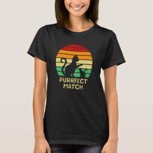 Camiseta Casamento Perfeito Gata Mãe Casais Pai do Gato An