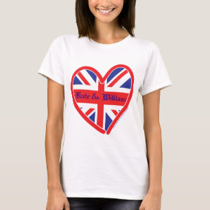Camiseta Casamento Real/Kate & William