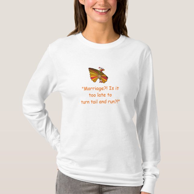 Camiseta "Casamento/Roda Cauda e Corra" [a] T-Shirt (Frente)