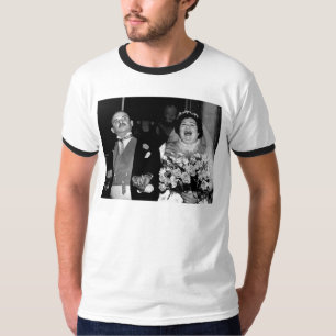 Camiseta Casamento vintage Happy Bride