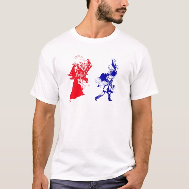 Camiseta casamento vitorioso engraçado (Frente)
