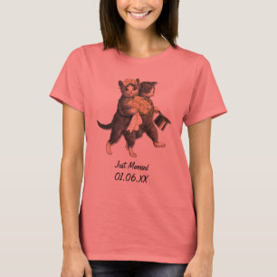 Camiseta Casamentos - Personalização do Recem casados