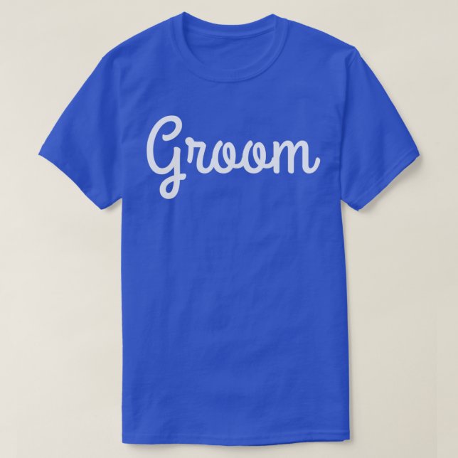 Camiseta Casando NOIVO (Frente do Design)