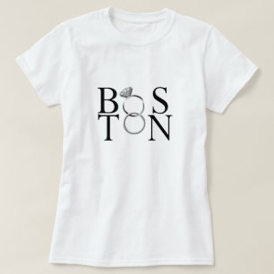 Camiseta Casando-Se Em Boston