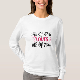 Camiseta Casando Todos Eu Ama Todos Vocês
