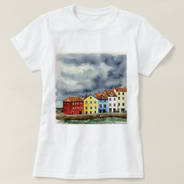 Camiseta Casas coloridas