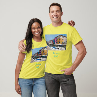Camiseta Casas coloridas de Burano