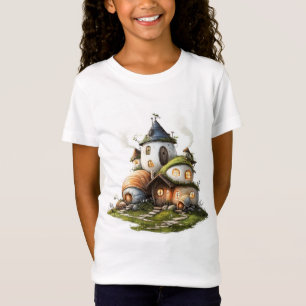 Camiseta Casas de Concha de Caracol Aconchegantes