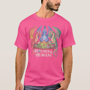 Camiseta Casas de jogos Humanos Engraçado Rpg Paródia Video