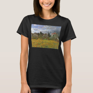 Camiseta Casas em Argenteuil por Claude Monet