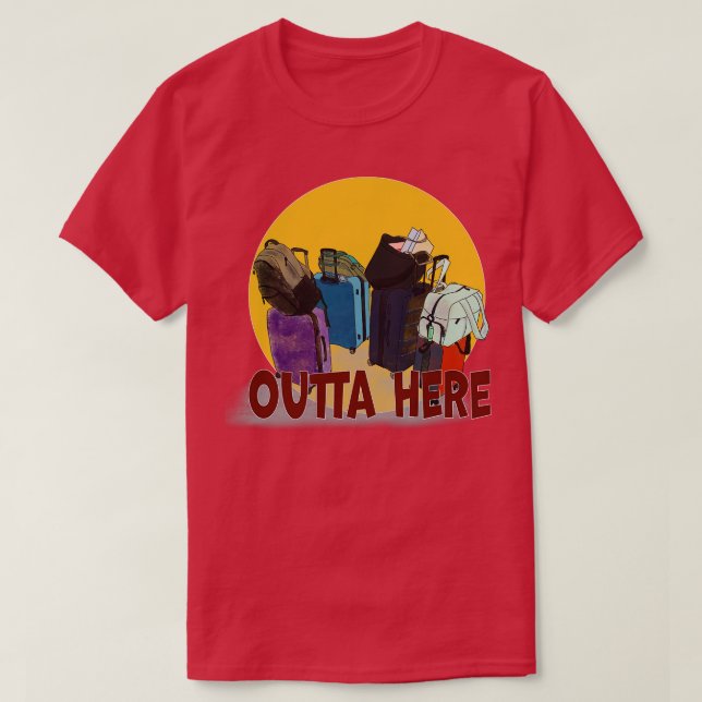 Camiseta Casas Embaladas Lá Fora (Frente do Design)
