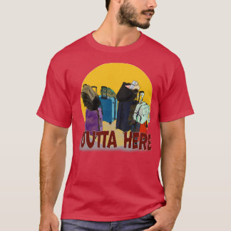 Camiseta Casas Embaladas Lá Fora