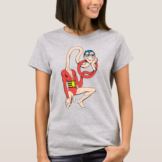 Camiseta Casca de borracha do homem plástico (Frente)