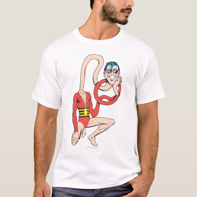 Camiseta Casca de borracha do homem plástico (Frente)