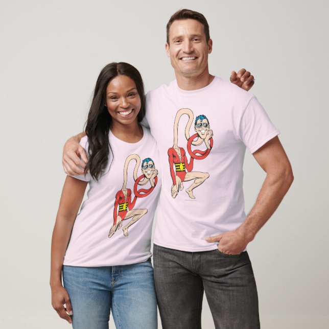 Camiseta Casca de borracha do homem plástico (Unissex)