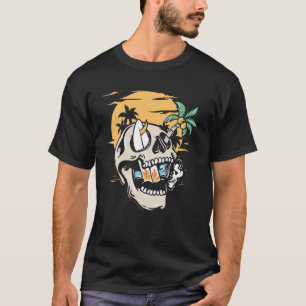 Camiseta Casca de Cocktail Tropical Tatto Summer Vacation 2