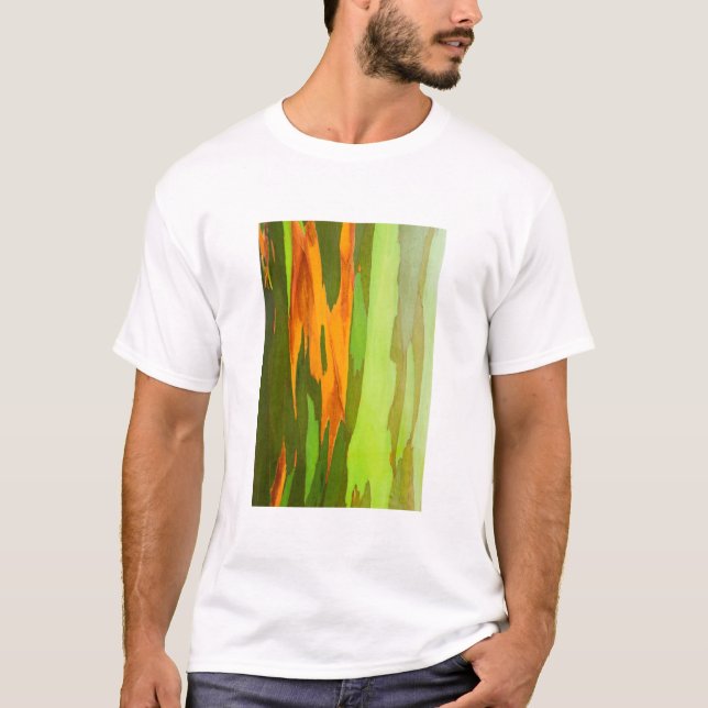 Camiseta Casca de Eucalipto Arco-íris, Havaí (Frente)