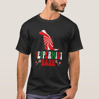 Camiseta Casca de Peppermint de Natal Premium para Cão Harr