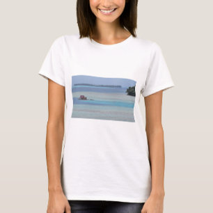 Camiseta Casca de pescador em Raiatea deslumbrante