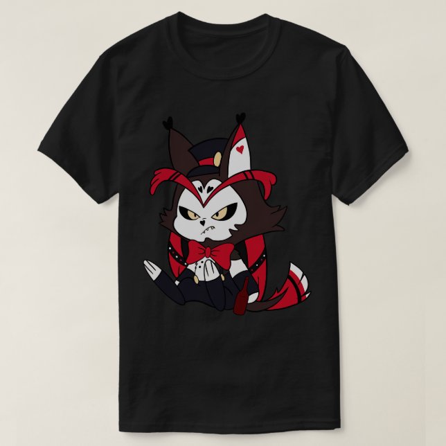 Camiseta Casca do Hazbin Hotel (Frente do Design)