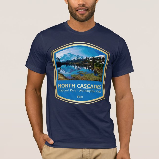 Camiseta Cascades Norte NP (PF1) (Frente)