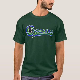 Camiseta Cascadia Baseball Themed T-Shirt