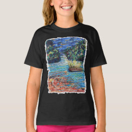 Camiseta Cascata Colorida
