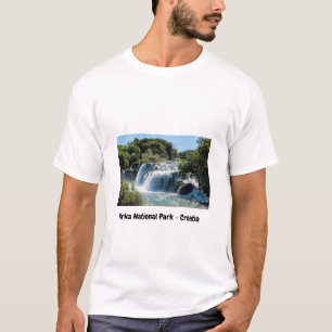 Camiseta Cascata no Parque Nacional de Krka - Dalmácia, Cr