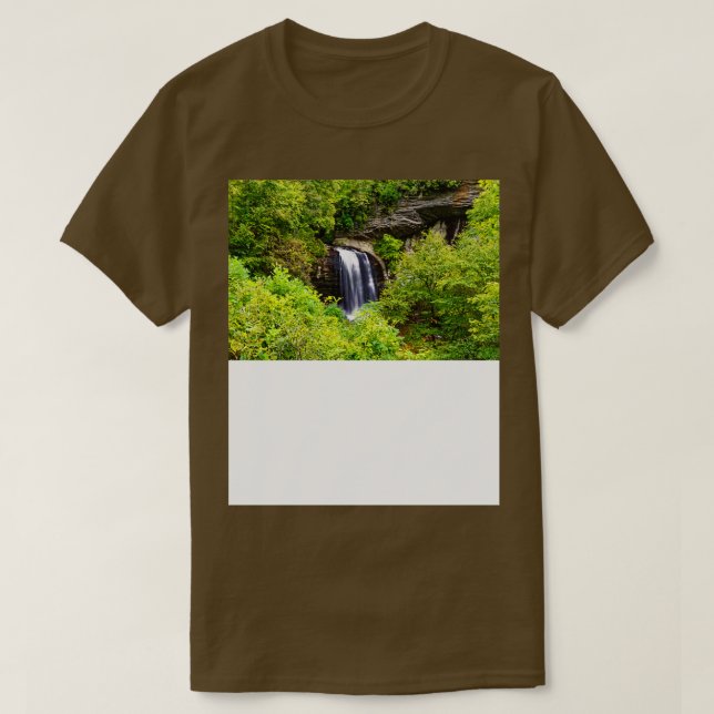 Camiseta Cascata oculta (Frente do Design)