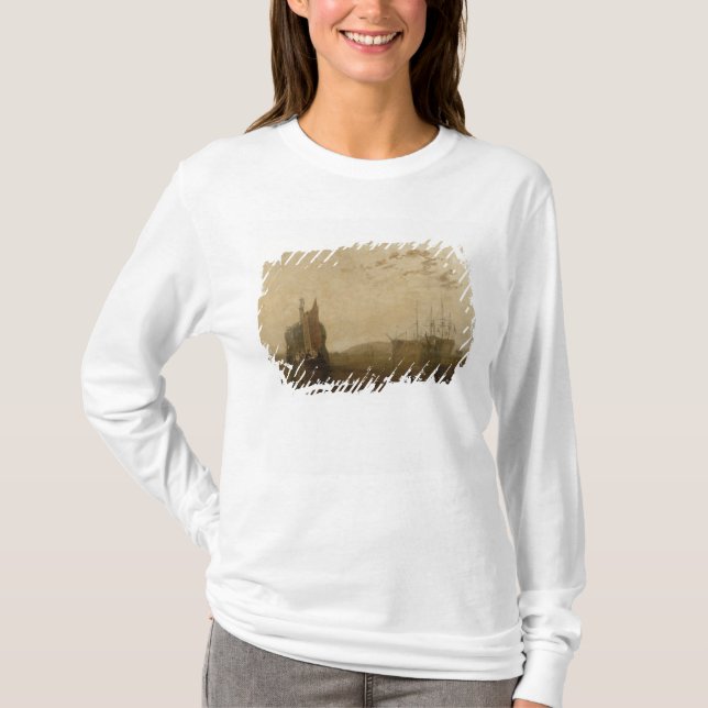 Camiseta Cascos de Joseph Mallord William Turner | no Tamar (Frente)