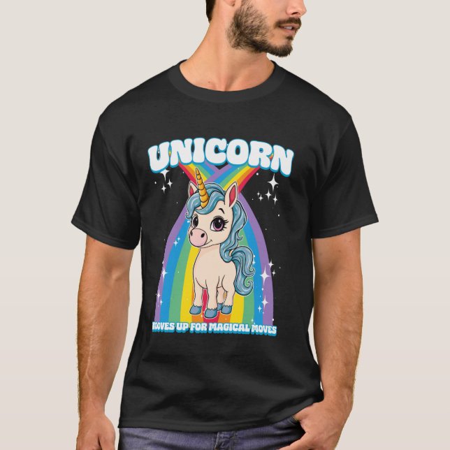 Camiseta Cascos de Unicórnio para Movimentos Mágicos Unicór (Frente)