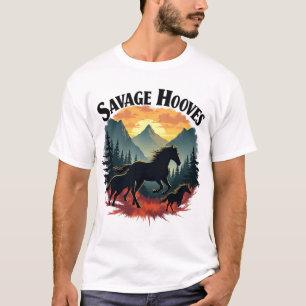 Camiseta cascos selvagens