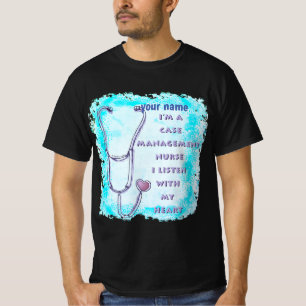 Camiseta Case Manager Nurse Heart