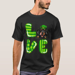 Camiseta Case Worker Love Dia de São Patrício Gnomo Leopard