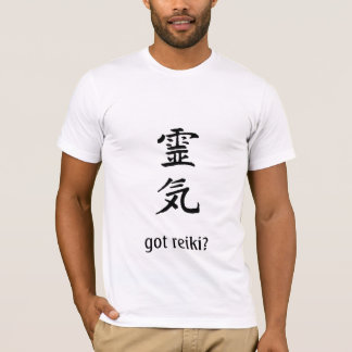 Camiseta Casey que treina "obteve o reiki? "