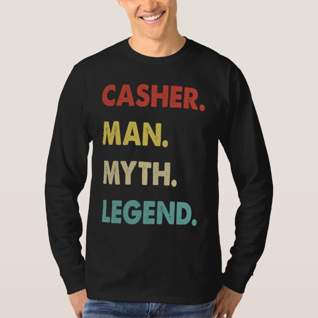 Camiseta Casher Man Myth Legend  1 (Frente)
