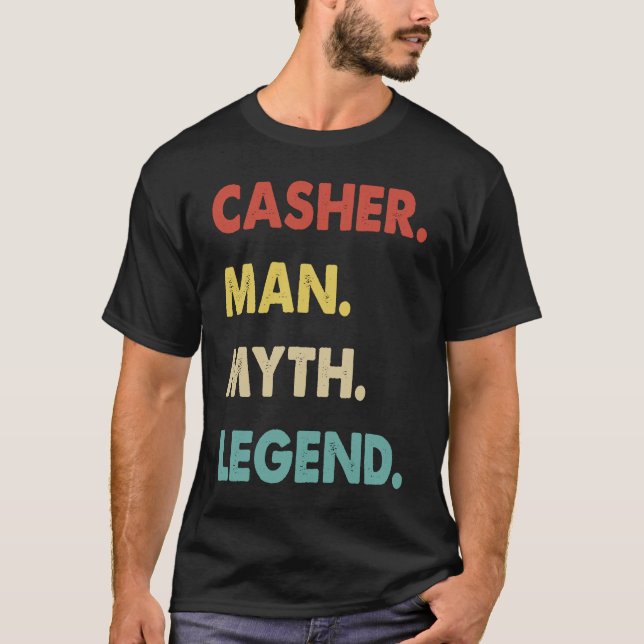 Camiseta Casher Man Myth Legenda 1 (Frente)