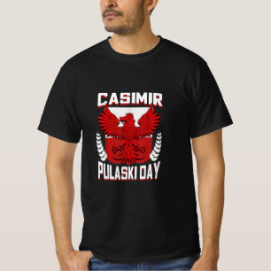Camiseta Casimir Pulaski Dia Polonês