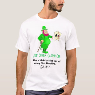Camiseta Casino afortunado Co. do encanto