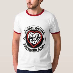 Camiseta Casino do norte de Wigan da alma