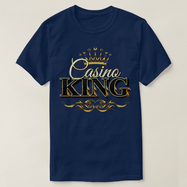 Camiseta Casino King (Frente do Design)