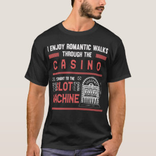 Camiseta Casino Lover - Slot Machine Sortuda