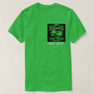 Camiseta CASINO: Mude os Dados da Sorte