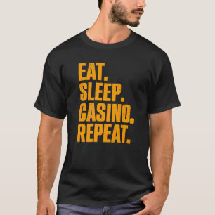 Camiseta Casino Para Homens Casino Gambler Poker 1